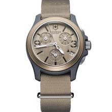 Victorinox Swiss Army 'Original' Chronograph Watch Sand