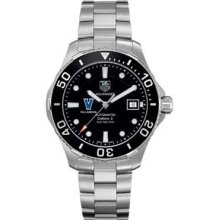 Villanova Men's TAG Heuer Automatic Aquaracer w/ Black Bez