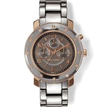 Vince Camuto Womens Ceramic Sub-Dial Watch