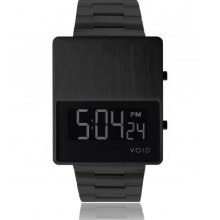 VOID V01 Watch - Steel - Black