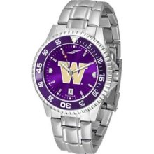 Washington Huskies UW NCAA Mens Competitor Anochrome Watch ...