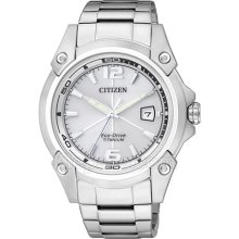 Watch Citizen Super Titanium Bm1340-58a MenÂ´s White