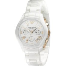 Watch Emporio Armani CerÃ¡mica Ar1417 WomenÂ´s White