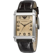 Watch Emporio Armani Classic Men Ar0490 MenÂ´s Brown