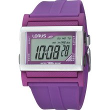 Watch Lorus Digital R2335gx9 MenÂ´s Purple