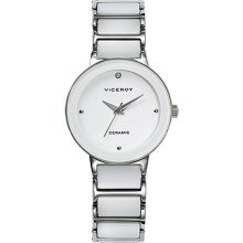 Watch Viceroy Ceramica Y Zafiro 47672-07 WomenÂ´s White