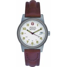 Wenger Women's Brown Leather Classic Field Watch