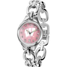 Wisconsin Badgers Eclipse Ladies Watch with Mother of Pearl Dial