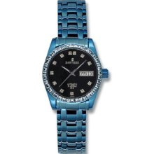 Women Sartego SLGU73 Blue Stainless Steel Automatic Black