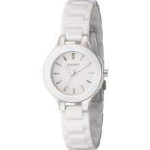 Women's dkny white ceramic watch ny4886