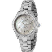 Women's Invicta II Diamond Accented Stainless Steel