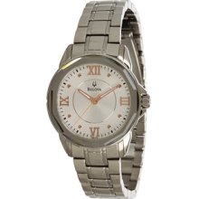 Women's Silver Dial Stainless Steel ...