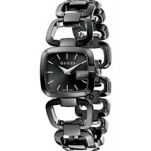 Women's Stainless Steel G-Class Black Dial