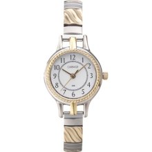 Women's Timex Carriage Metal Watch - Gold/Silver