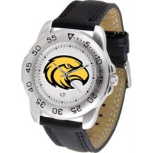 Wright State Raiders Mens Leather Sports Watch