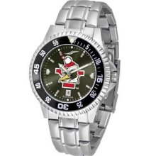 Youngstown State University Men's Stainless Steel Dress Watch