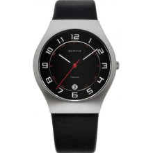 11937-402 Bering Time Mens Black Watch