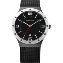 12739-202 Bering Time Mens Black Watch