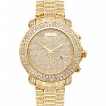 23.90 All Diamond Golden Joe Rodeo Watch BLING BLING