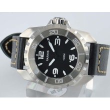 44mm Parnis White Number Luminous Submariner Model Automatic Menâ€™s Watches