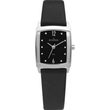 691SSLB Skagen Ladies Steel Black Watch