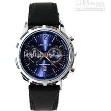 8066 Fashion And Leisure Wrist Watch With Date For Male -sapphire