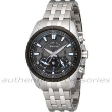 Accurist Gents Chronograph Watch St Steel Mb825bn 100m