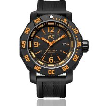 Alexandre Christie Mens Carbon Lite Night Vision Watch 6187N MDRIPBA