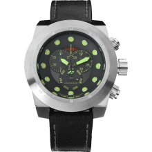 Android Men's Volcano AD515BGR Black Calf Skin Swiss Quartz Watch ...