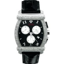 Aqua Master Men's Diamond Watch with Half Full Diamond Case, 2.50 ctw