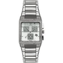 Aqua Master Men's Square Diamond Watch, 1.50 ctw