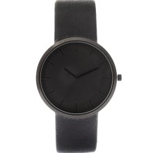 ASOS Sleek Monotone Strap Watch Black