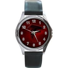 Atlanta Falcon 06 Round Metal Watch