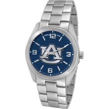 Auburn Tigers Elite Series Men's Silver Watch