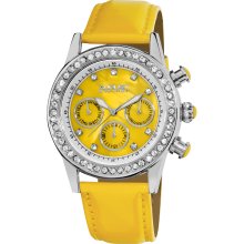 August Steiner Women's Multifunction Dazzling Strap Watch (August Steiner women's multifunction)