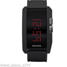 Black Diesel Black Digital Watch - Jewelry