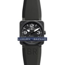 BR Instrument BR 03-92 (Carbon / Black / Rubber Strap)