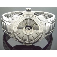 Brand New 50 CENT G-Unit GS26W - 44mm 3.00CT Diamond Watch White Face