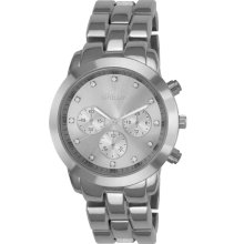 Breda Women's 'Nicole' Silvertone Watch (Silver)