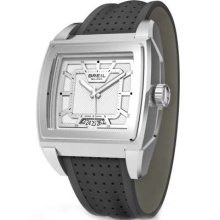 Breil Milano Men's Swiss Black Leather Strap BW0577 Watch