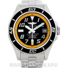 Breitling Aeromarine Superocean Steel Mens Watch A17364