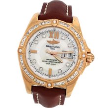 Breitling Cockpit Diamond 18k Gold And Steel Watch H4935079/a618