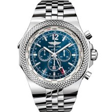 Breitling Men's Bentley GMT Blue Dial Watch A4736212.C768.998A