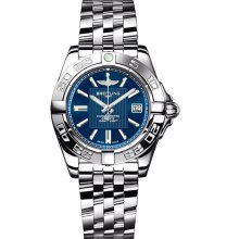 Breitling Women's Galactic Blue Dial Watch A71356L2.C811.367A