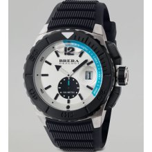 Brera Acqua Diver Watch, White/Blue