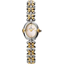 Bulova Ladies Stainless Steel Two Tone White 98T75