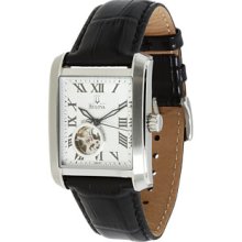 Bulova Men's 96A127 BVA-Series 160 Leather Strap Watch