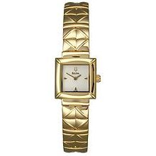 Bulova Women's Steel Square watch #97T96