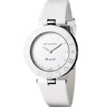 Bvlgari Women's B.zero1 White Dial Watch BZ35WLSL