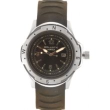 BWV404 Ballistic Mens Vortex Dark Brown Watch